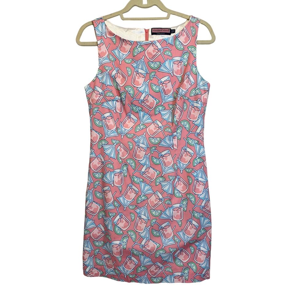 Vineyards Vines Shift Dress Pink 4